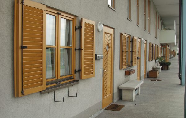 Fensterläden aus Aluminium