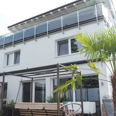 Kunststoffenster im puristisch eleganten Stil